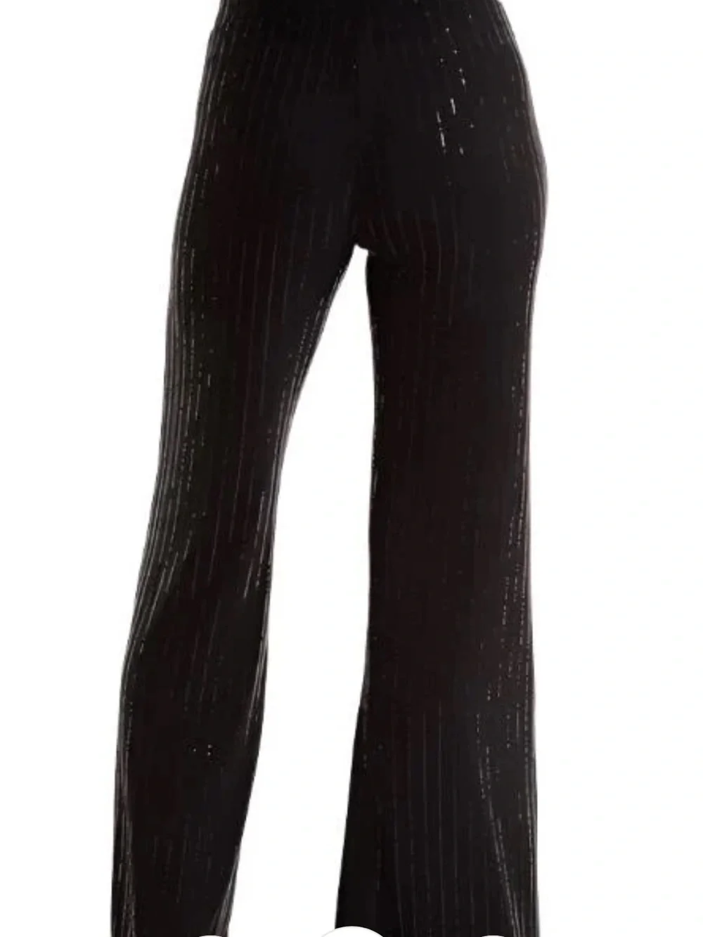 NWOT The Noli Shop Black sequin pants XS